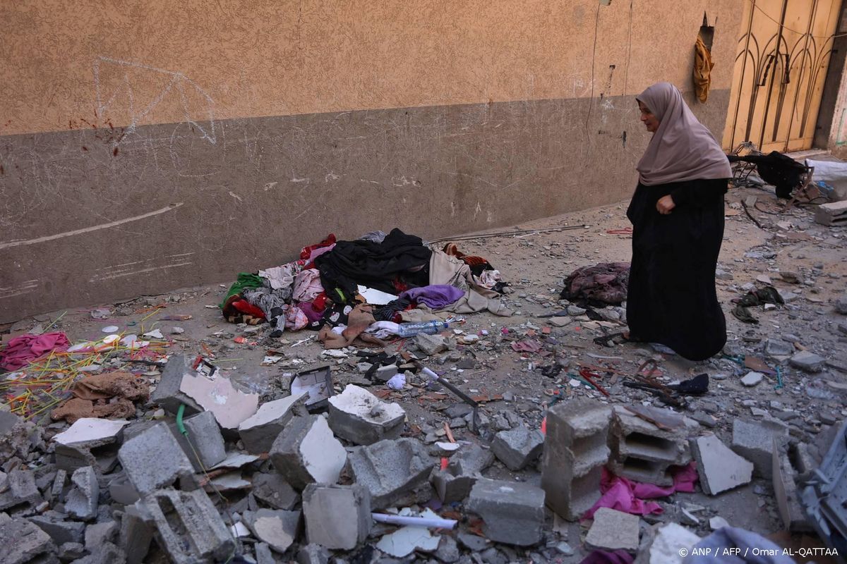 Palestijnse doden door Israëlische aanvallen in Gaza.