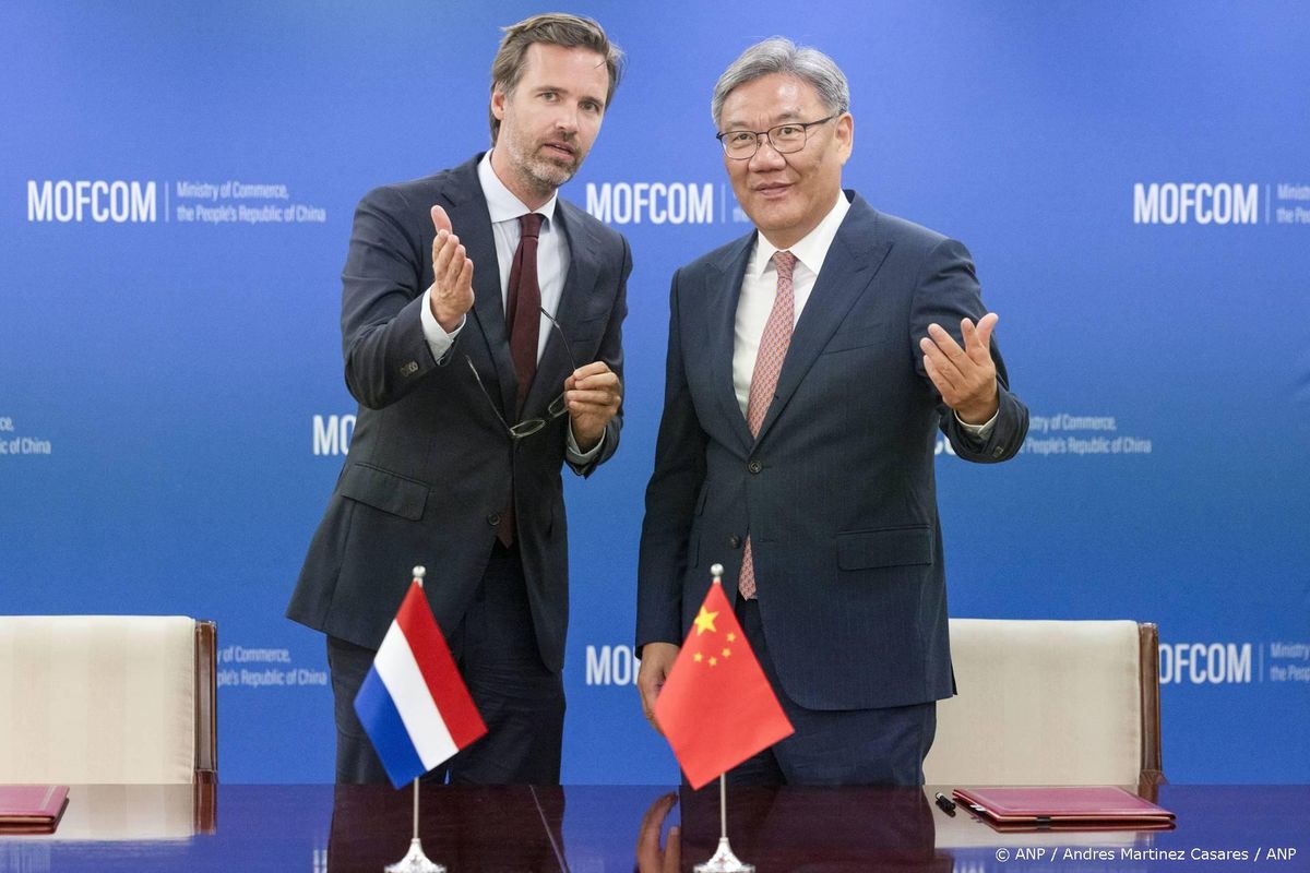 Sjoerdsma wilde in China een einde maken aan de ruzies.