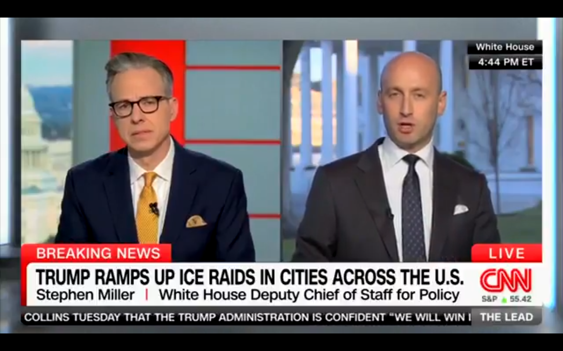 Stephen Miller zet CNN's Jake Tapper compleet buitenspel en ontmaskert zijn leugens met feiten.