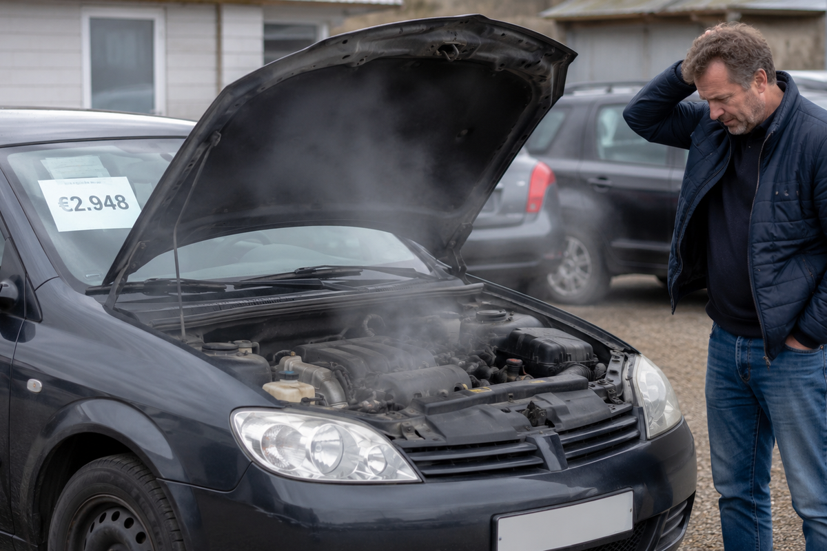 Tweedehands auto na drie dagen kapot? ‘Geen garantie’ betekent niet dat je pech hebt.