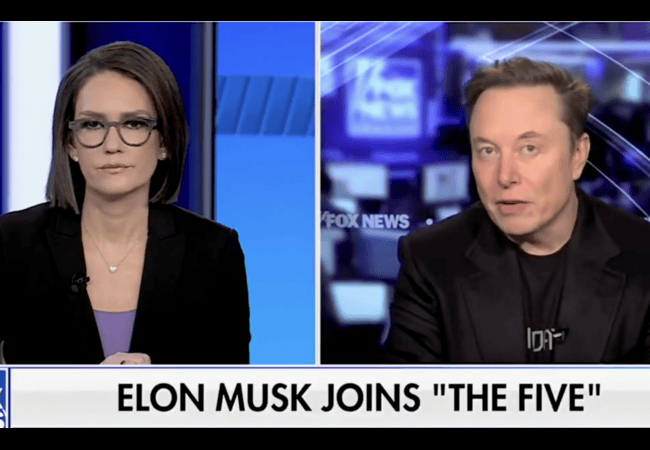 Bekijk: Elon Musk verbrandde Jessica Tarlov volledig in haar gezicht, en het was glorierijk.