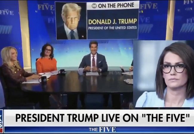 BEKIJK: Trump roost Jessica Tarlov live op de lucht, en het was HEEL grappig