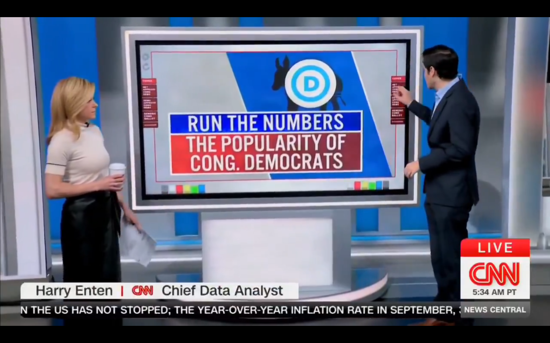 "Democraten krijgen verpletterend nieuws van kiezers voor de tussentijdse verkiezingen en CNN moet het toegeven"