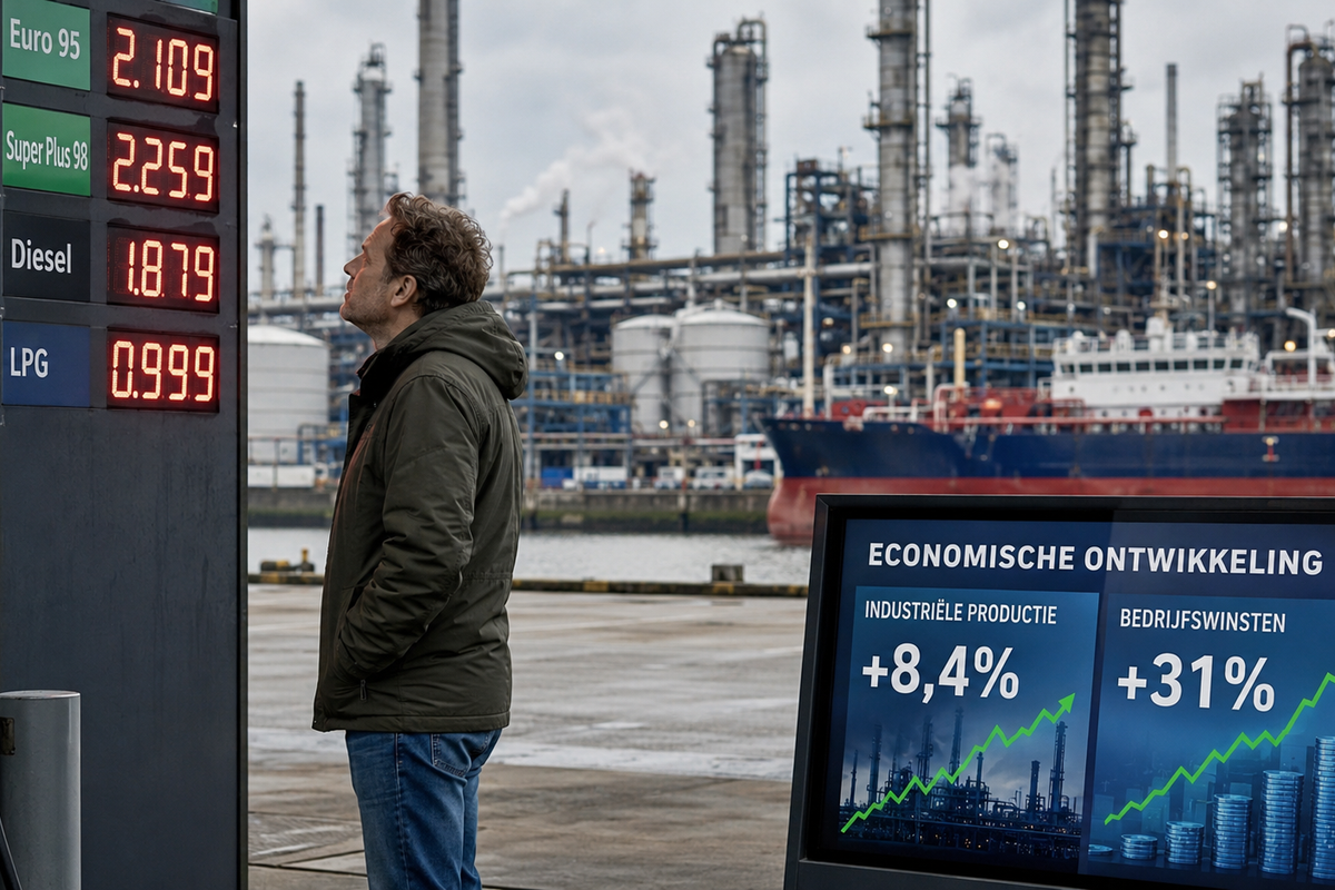 Nederlandse industrie groeit 8,4 procent: raffinaderijen boeken 31 procent meer omzet.