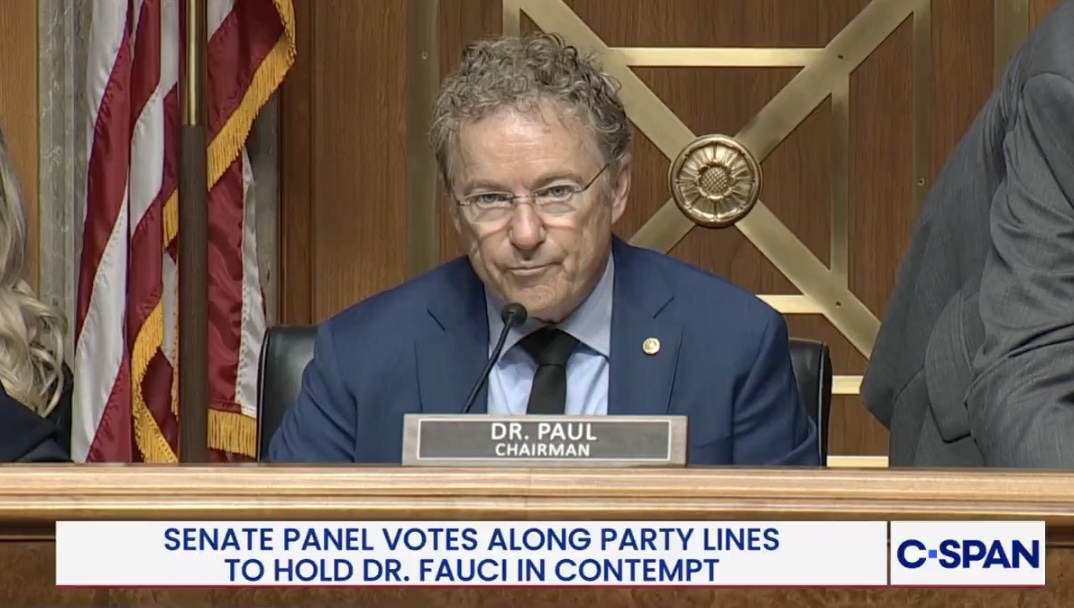 Rand Paul's Committee Circumvents Senate Democrats to Hold Fauci Accountable