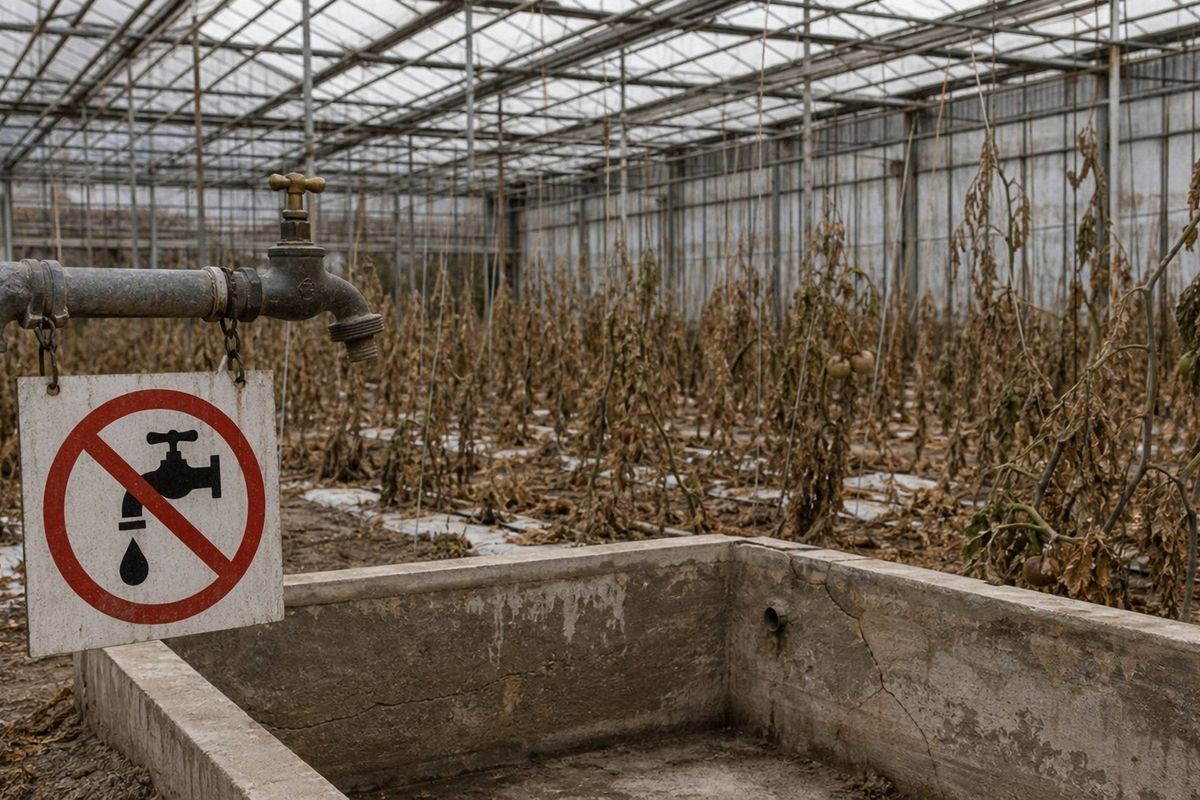 Sproeiverbod dreigt Nederlandse tuinders 150 miljoen euro schade te bezorgen.