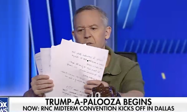 BEKIJK: Gutfeld noemt Trump's vele prestaties op, en brandt vervolgens Jessica Tarlov volledig af.