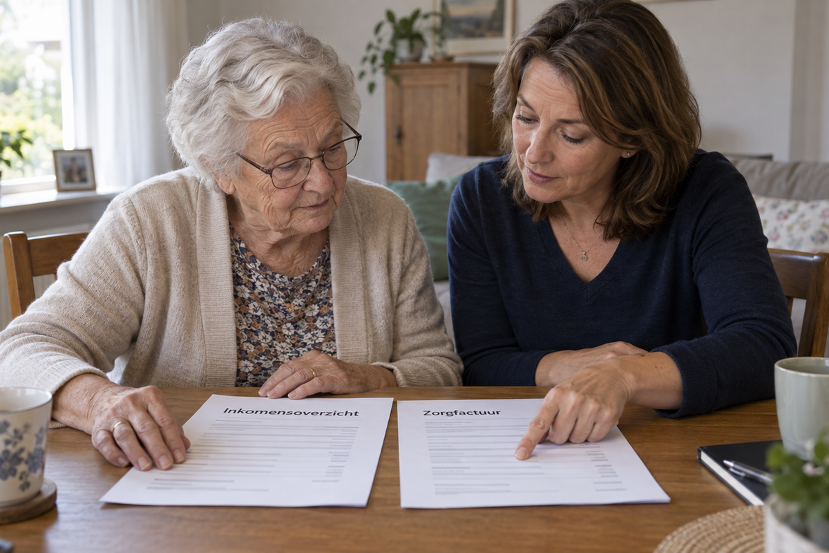 CAK kan eigen bijdrage voor langdurige zorg aanpassen na inkomensdaling.