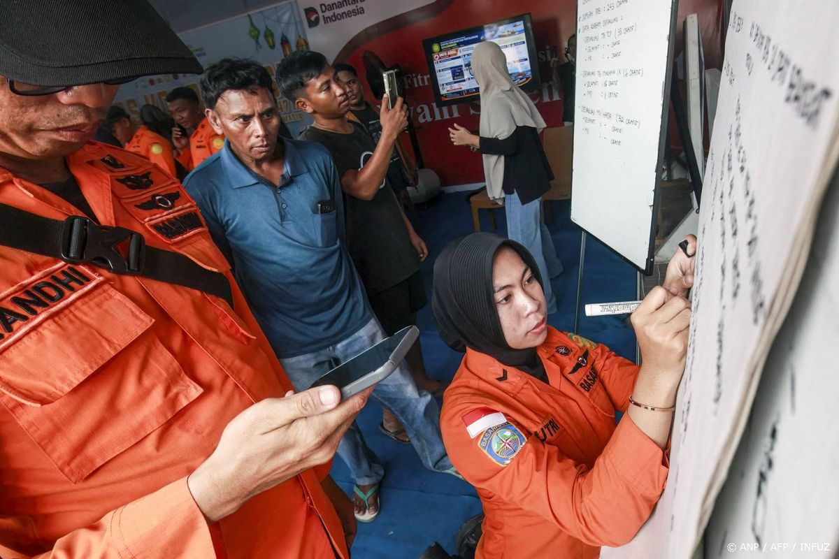 Dodental veerbootongeval Indonesië opgelopen.