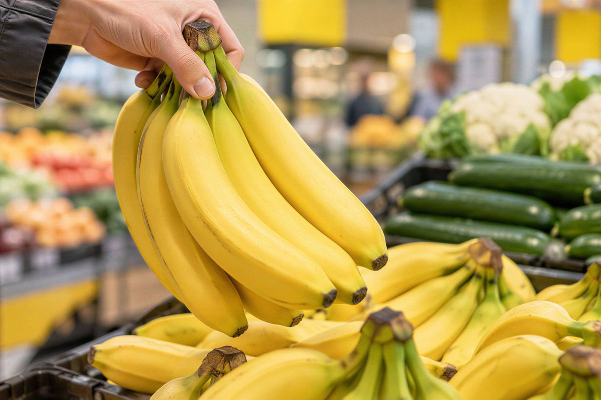 Jumbo verlaagt fruitprijzen: tros bananen voor €0,99.