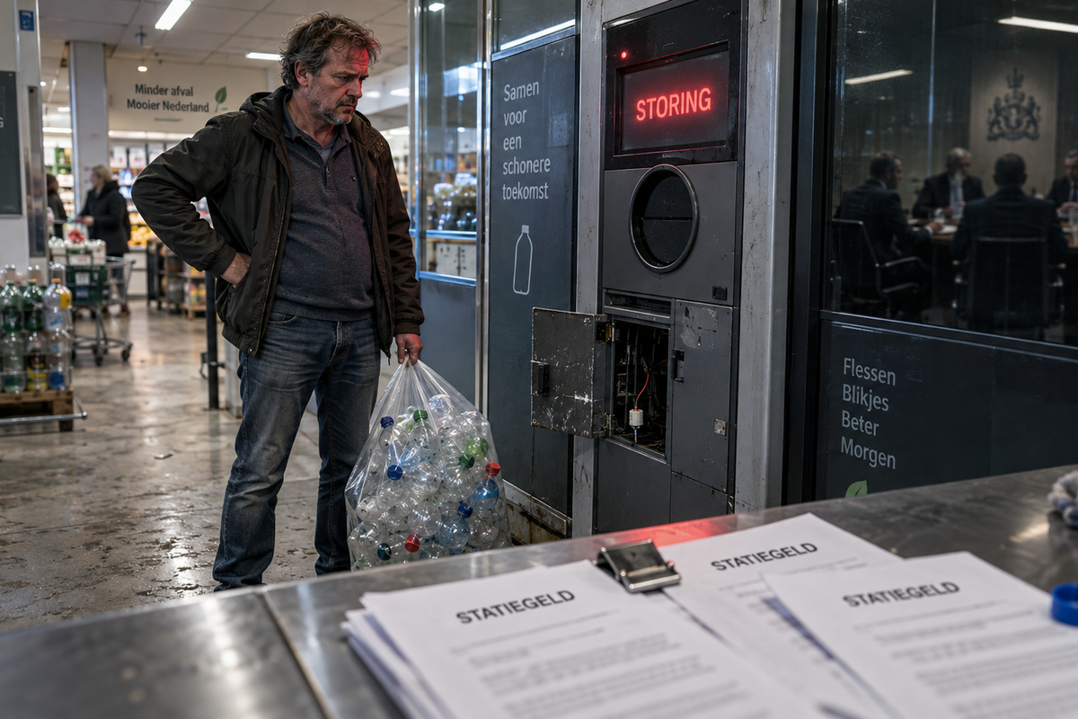 Statiegeldgekonkel op het ministerie: VVD-staatssecretaris Aartsen bekokstoofde plannetjes met frisdranklobby terwijl inspectie werd buitenspel gezet.