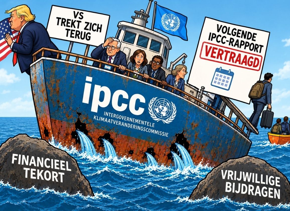 Bij business-as-usual is het IPCC spoedig failliet