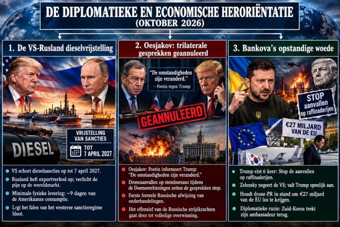 De dieselkoerswijziging en de diplomatieke breuk-f