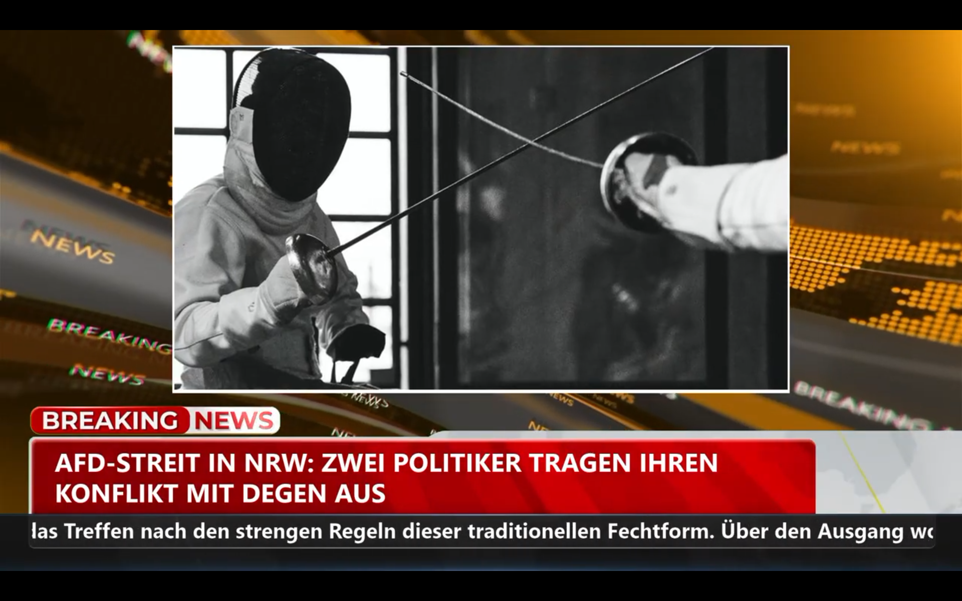 Duitse politici kiezen voor duel om politiek geschil te beslechten