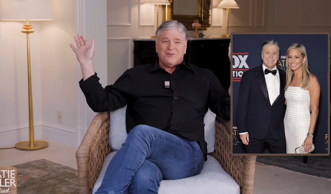 Hannity deelt grappig verhaal over relatie met collega die verloofde wordt, vlak voor bruiloft.
