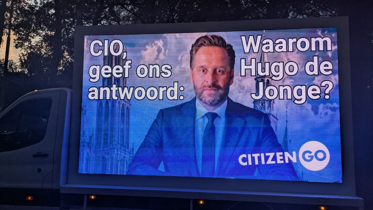 "Hugo de Jonge: Kerkelijke Belangenorganisatie in het Vuur van Controverse na Omstreden Activistische Benoeming!"