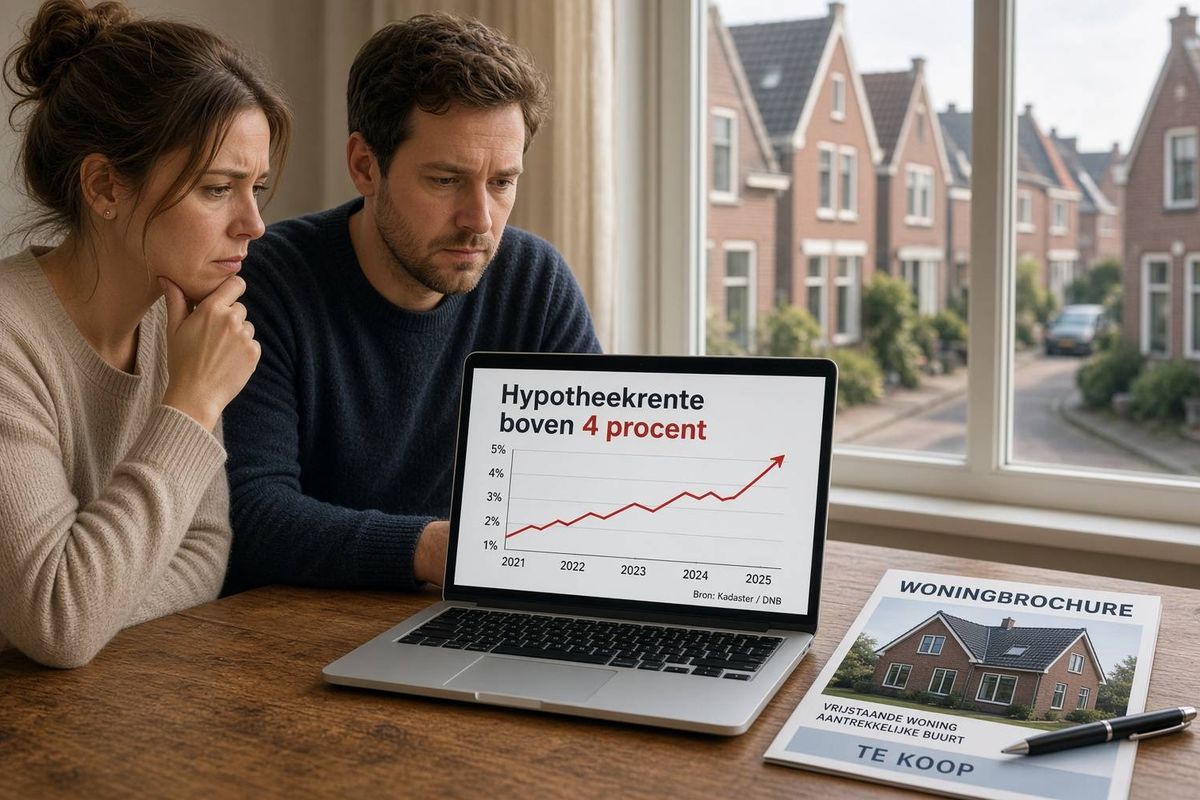 Hypotheekrente 10 jaar vast ruim 4,3 procent: dit betaal je nu per maand voor een hypotheek van €300.000.