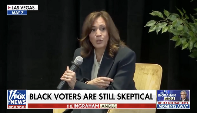"Kamala Harris Criticized for Incoherent Statement During Vegas Speech"