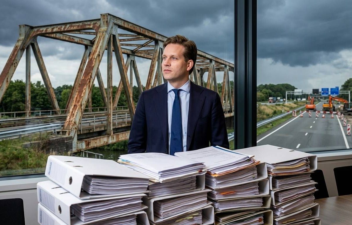 VVD-minister Vincent Karremans jaagt op 2,4 miljard euro infrageld dat verdampt aan dubbele projectteams en regeldruk.